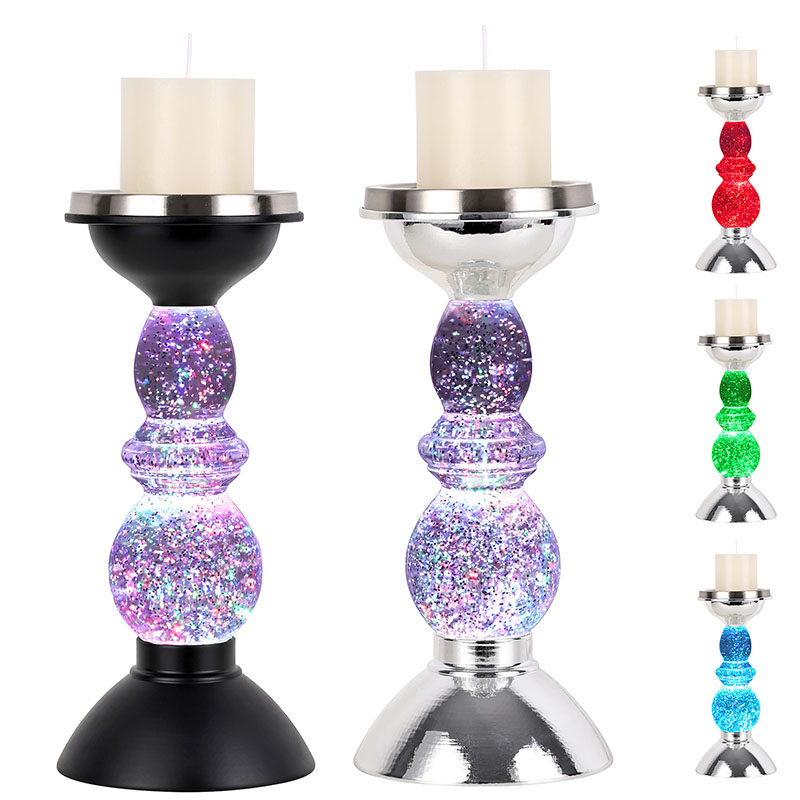 Dekorativt ljus i europeisk stil