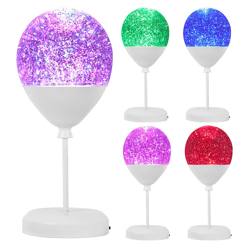 Glitter RGB Toys Light with Cup Shade