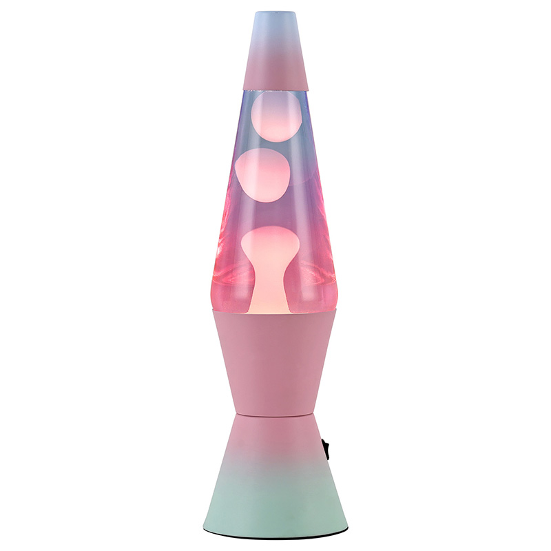Gradient Color Metal-Shell Lava Lampa