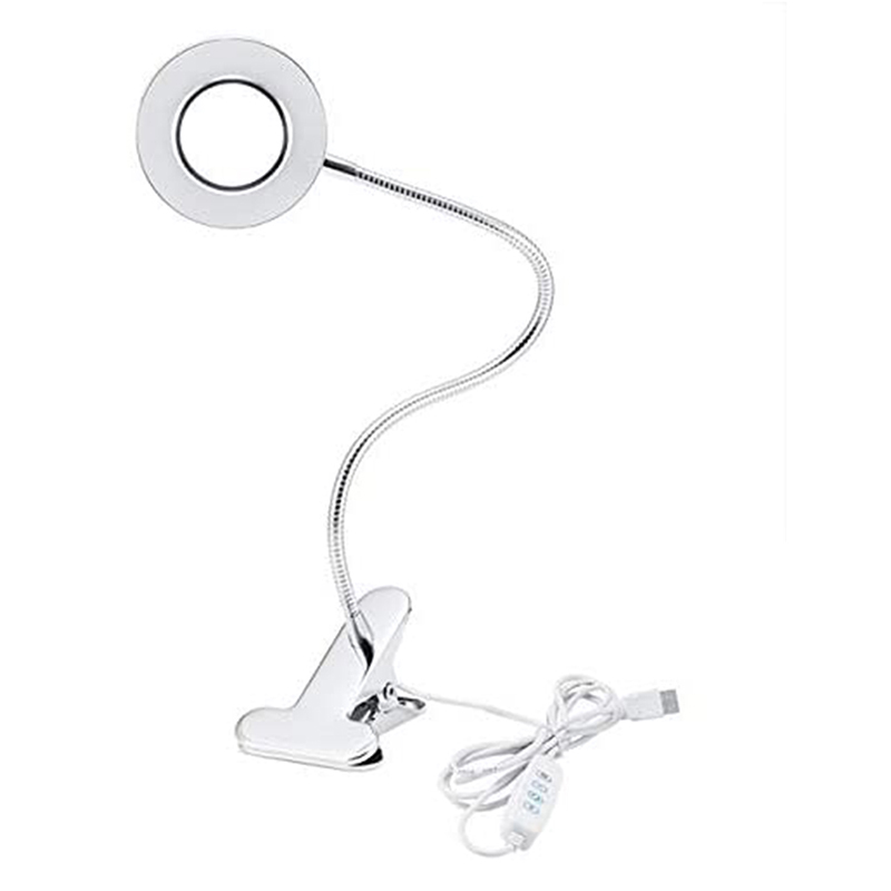 LED Clamp Lampa med flexibel metall