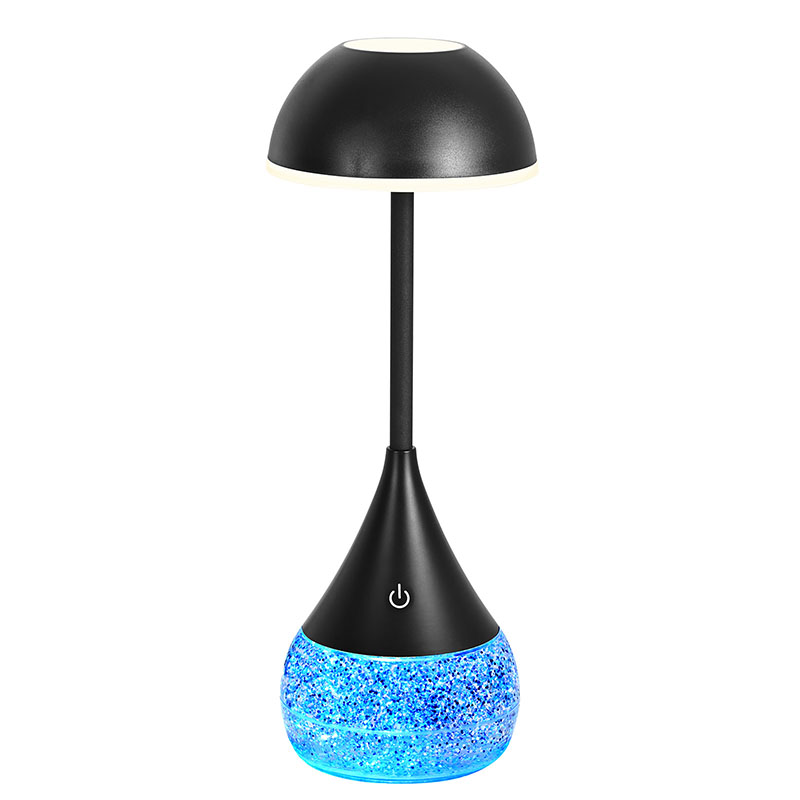 LED skrivbordslampa med Rgb Glitter Liquid Light