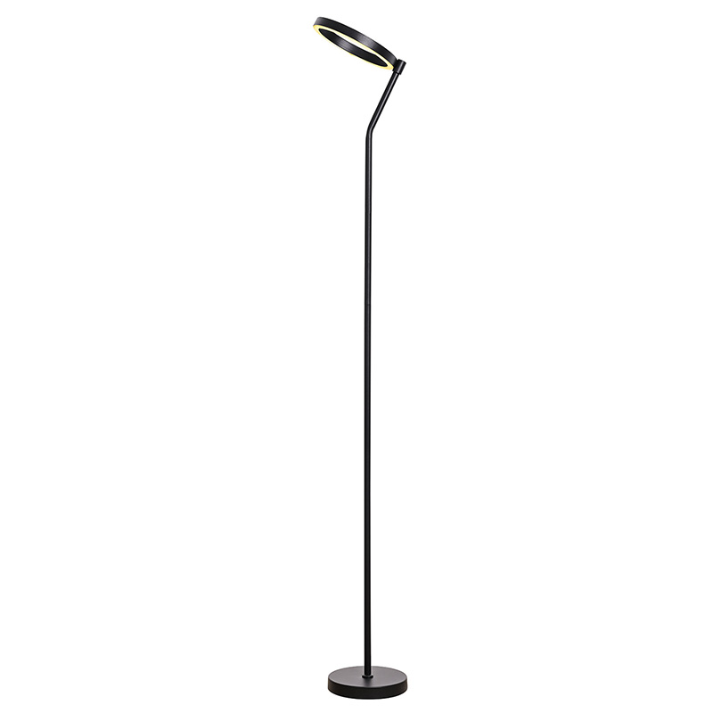 Modern LED-golvlampa med justerbar färgtemperatur och ljusstyrka