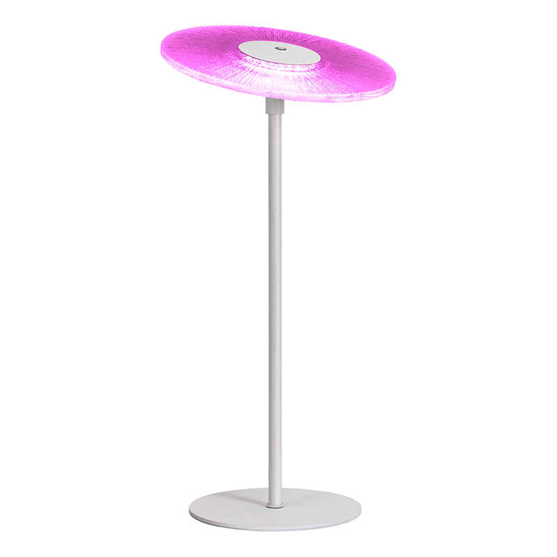 Modern LED-bordslampa med RGB-skärm