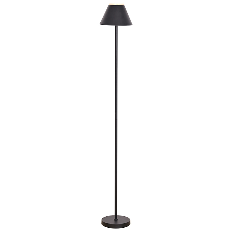 Ultraminimalistisk enpolig golvlampa